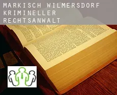 Märkisch Wilmersdorf  krimineller rechtsanwalt