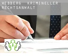 Hebberg  krimineller rechtsanwalt