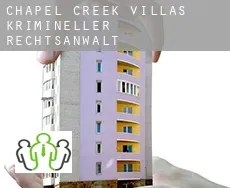 Chapel Creek Villas  krimineller rechtsanwalt