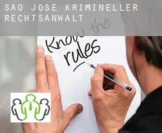 São José  krimineller rechtsanwalt