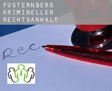 Fusternberg  krimineller rechtsanwalt