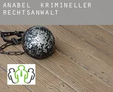 Anabel  krimineller rechtsanwalt